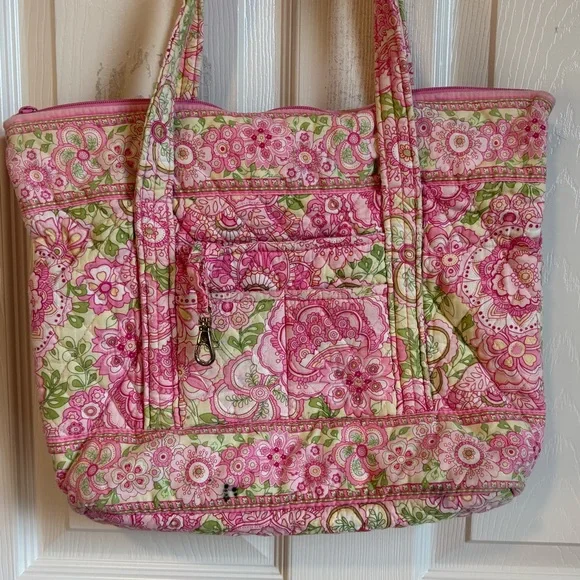 Vera Bradley Petal Pink Vintage Tote - Picture 3 of 16